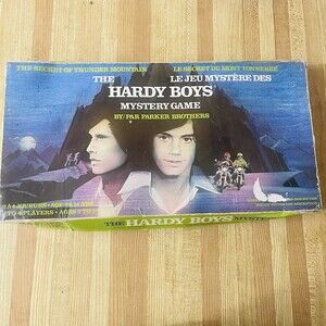 1978 Parker Bros. Hardy Boys Brothers Mystery Game Secret of Thunder Mountain